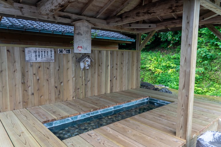 Aguas termales de Sonoma, isla de Yakushima, Japón.