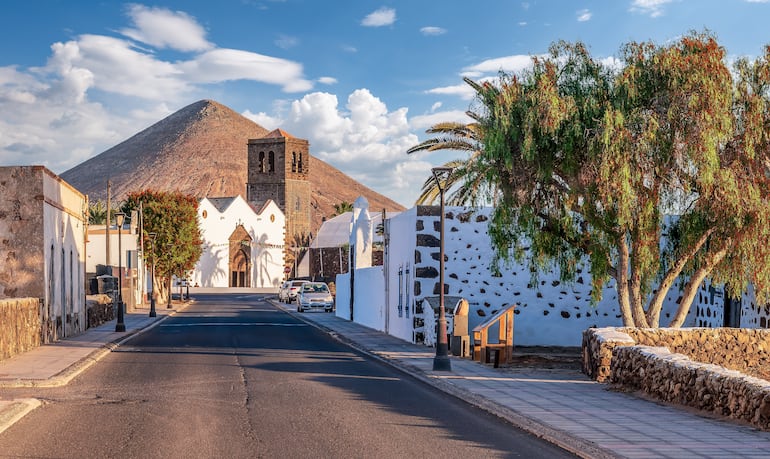 La Candelaria en La Oliva, Fuerteventura, Canarias, España.