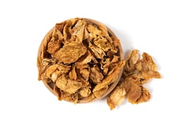 Chicharrones de piel de pollo.