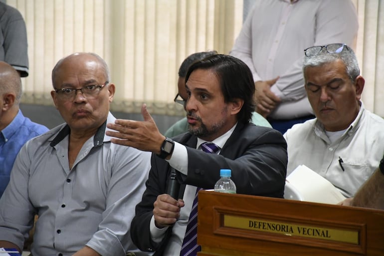 Jorge Sabaté, director de Asuntos Jurídicos de la Municipalidad de Asunción.