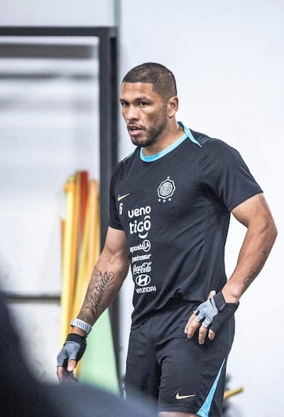 Richard Ortiz (22/05/1990), capitán de Olimpia.