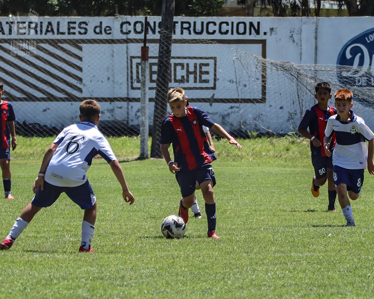 Así se disputaba uno de los partidos del mencionado torneo.