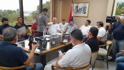 Sindicalistas de Petropar se reunieron hoy con diferentes bancadas