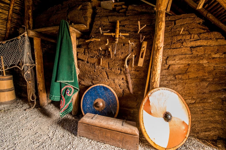 Sitio Histórico Nacional L'Anse aux Meadows, Península Norte, Terranova, Canadá.