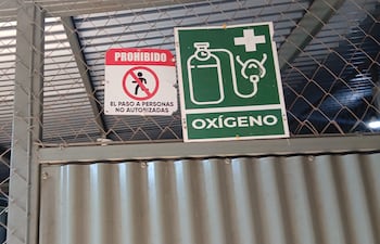 La planta de oxígeno del Hospital Distrital de Presidente Franco