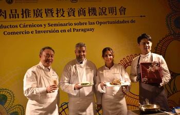 Visita oficial del jefe de Estado Marito Abdo a la República de China (Taiwán) coincidió con la degustación del primer cargamento exportado.