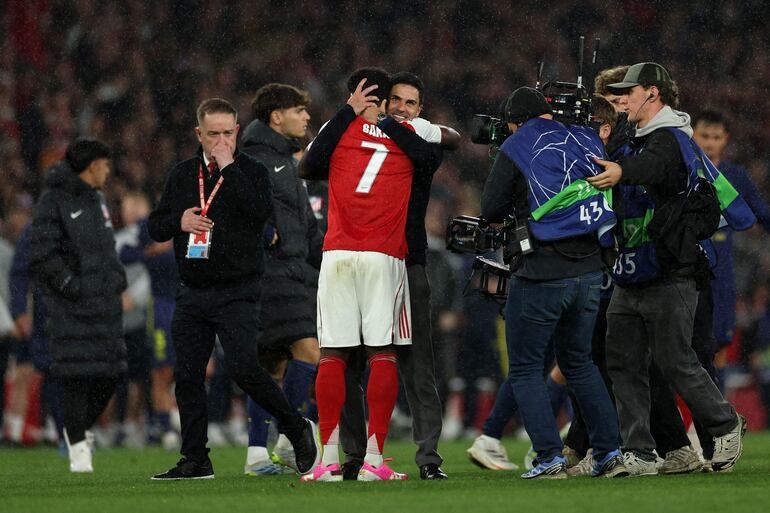 Mikel Arteta: “Hermoso ver ese orgullo en los ojos”
