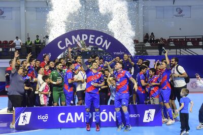 Los azulgranas se impusieron a Olimpia en las finales del Torneo Apertura, por el marcador global de 7-5 para sumar otro título.