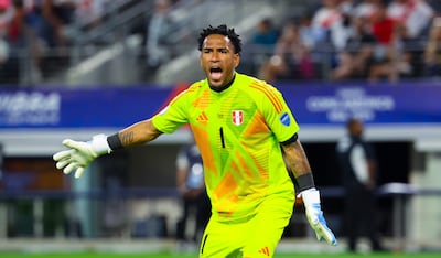 Pedro Gallese (35 años), arquero de la selección peruana.