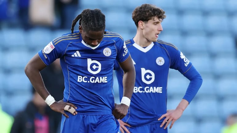 El Leicester City desciende a la tercera división de  Inglaterra