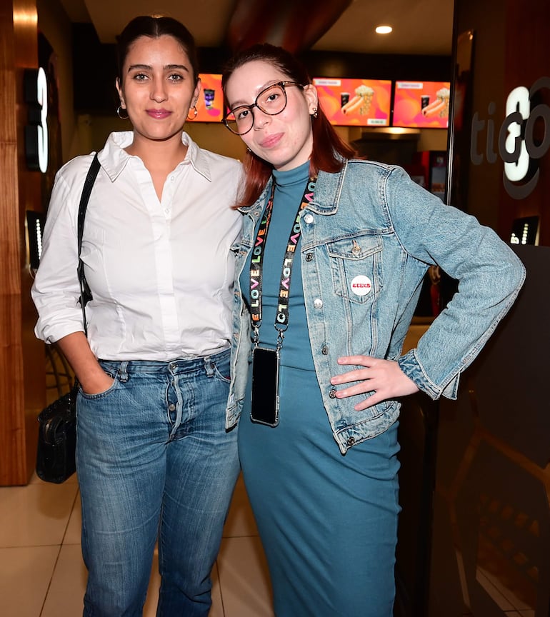 Lena Penner y Antonella Rivarola.