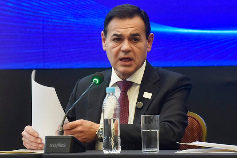 Cumbre del Mercosur. El Ministro de Relaciones Exteriores de Paraguay Rubén Ramírez Lezcano en la Reunión del Consejo del Mercado Común (CMC)