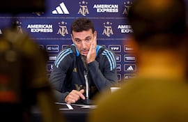 Lionel Scaloni, entrenador de la selección de Argentina.