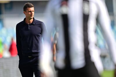 Thiago Motta, técnico de la Juventus