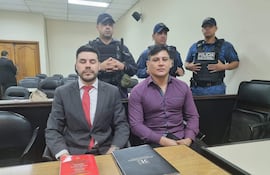 Rodrigo Estigarribia, abogado defensor del suboficial Gustavo Florentín.