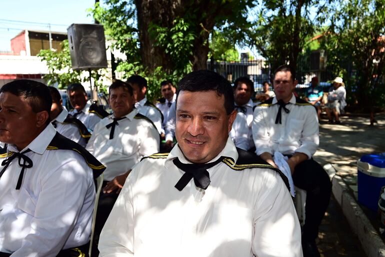 En Ñemby se presentaron dos grupos de estacioneros de la Sociedad Amparo Seguro de los Cristianos. 