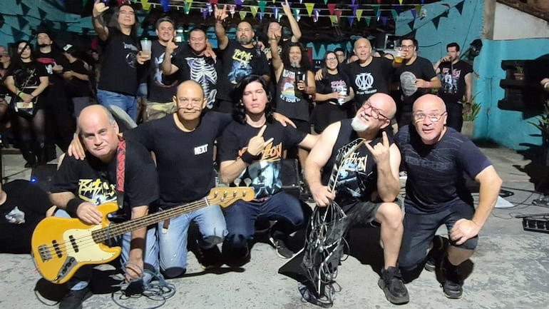 Heavy metal al aire libre: seis bandas nacionales compartirán escenario en Asunción