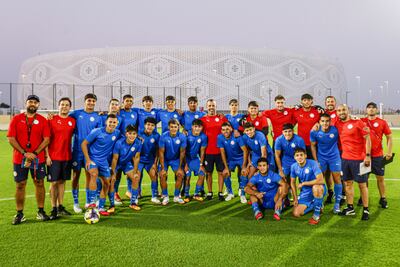 Con mucha alegría e ilusión, los integrantes de la selección nacional sub 17 cierran los aprestos para el debut este miércoles en el Mundial.