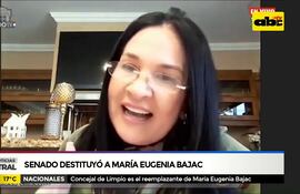 María Eugenia Bajac perdió su investidura