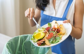 Concepto de alimentos en mal estado.