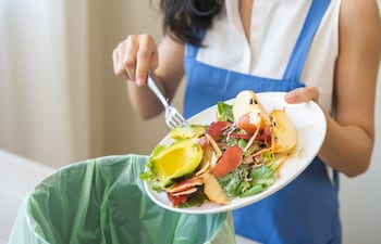 Concepto de alimentos en mal estado.