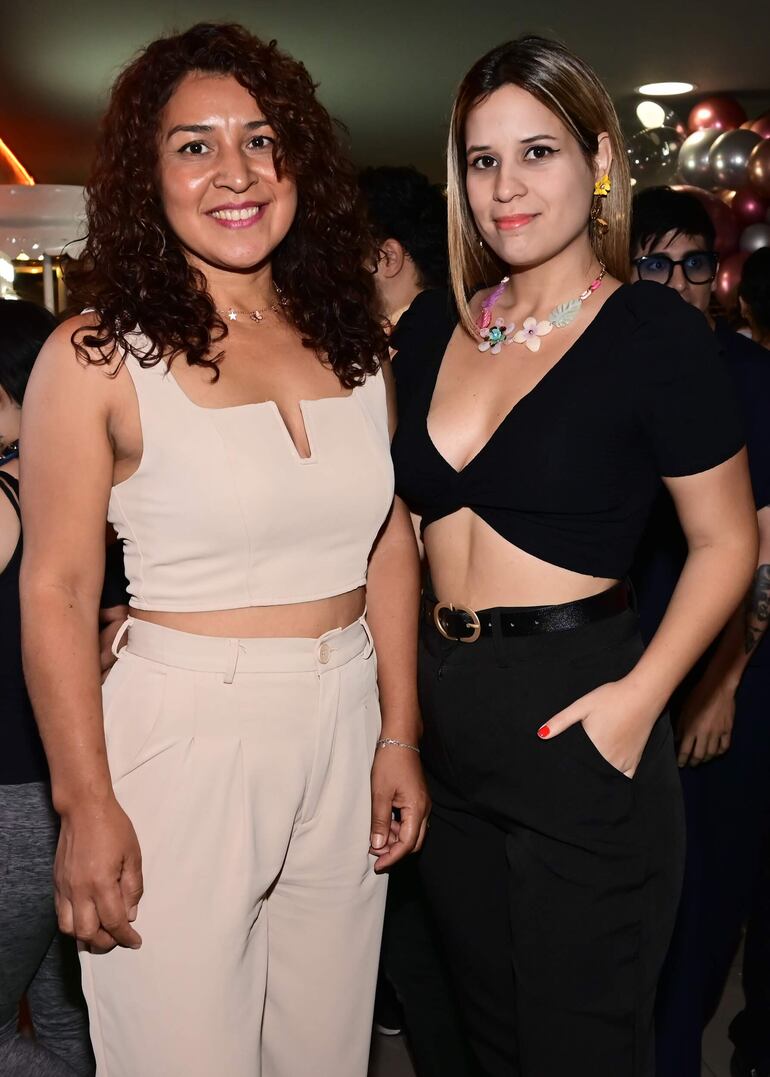 Inés Chuchi y Belén Rivas,