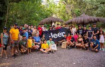 Una nueva experiencia vivieron los miembros del Jeep Club Py.