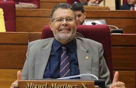 Miguel Martínez (PLRA), diputado.