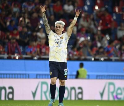 Lautaro Comas marcó un golazo para el Sportivo Luqueño