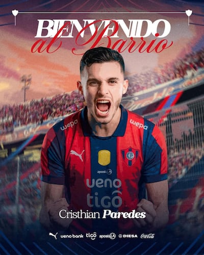 Paredes, segunda incorporación azulgrana.