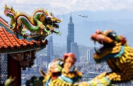 Vista de la ciudad de Taipéi, capital de Taiwán.