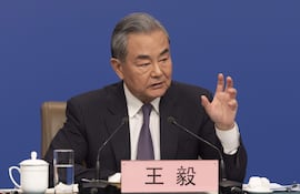 Wang Yi, ministro de Exteriores de China.