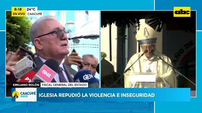 Video: iglesia repudió la violencia e inseguridad - ABC Noticias - ABC ...