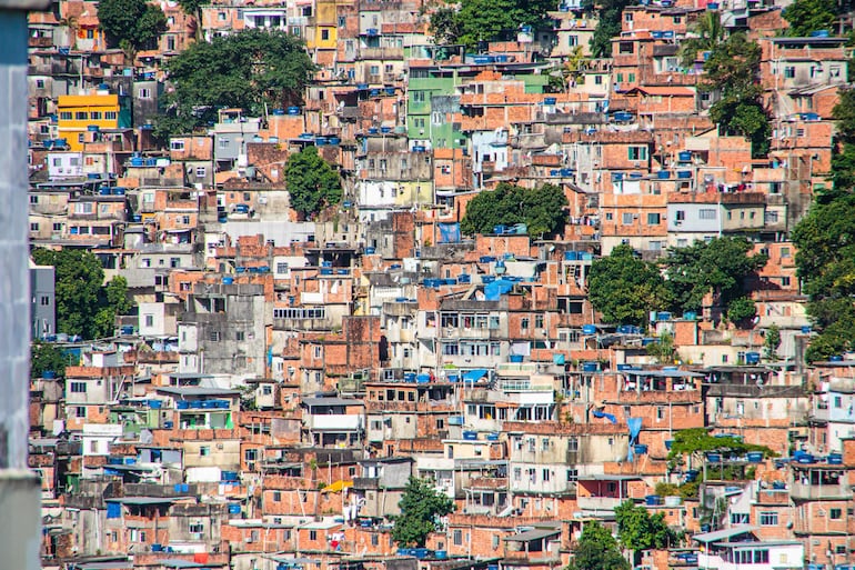 Favela Rocinha, Río de Janeiro, Brasil.