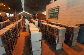 Se ordenó el comiso de 762 máquinas que eran utilizadas en la operación ilícita de criptominería.