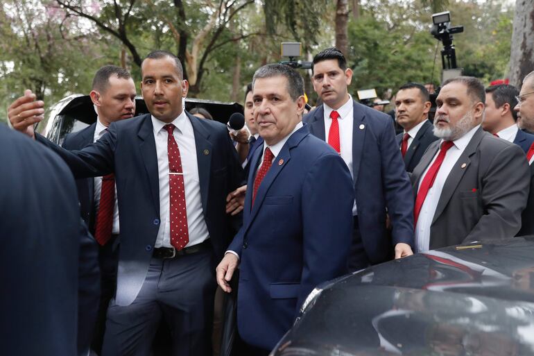 Expresidente Horacio Cartes.