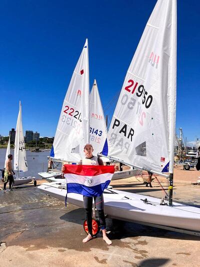 Sebastián Fernando Leri Petersen (7/11/2002), campeón de vela.