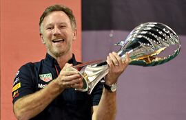 El británico Christian Horner, jefe de equipo de Red Bull Racing.