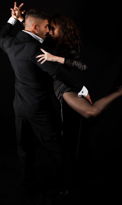 Max Van de Voorde y Giselle Bogado.