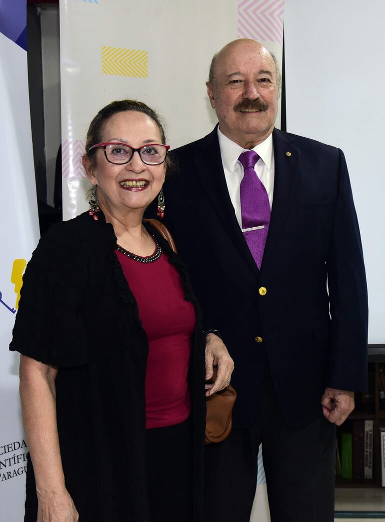 Ella Duarte y Daniel Elicetche.