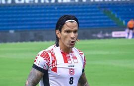 Aldo Emmanuel Quiñónez Ayala (35 años), capitán del Sportivo San Lorenzo, envuelto en una polémica.