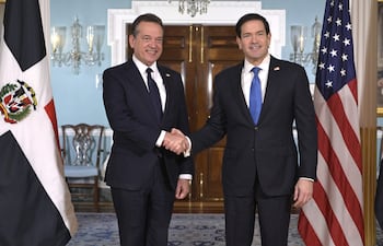 Marco Rubio y Víctor Bisonó se reúnen en Washington