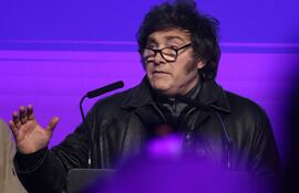 El presidente argentino, Javier Milei