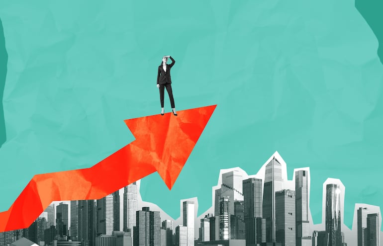 Concepto de liderazgo femenino.