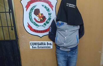 Uno de los detenidos se encuentra recluido en la sede la Comisaría 8ª de Santaní.