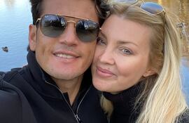 Nelson Haedo Valdez y su amada esposa Tynka.