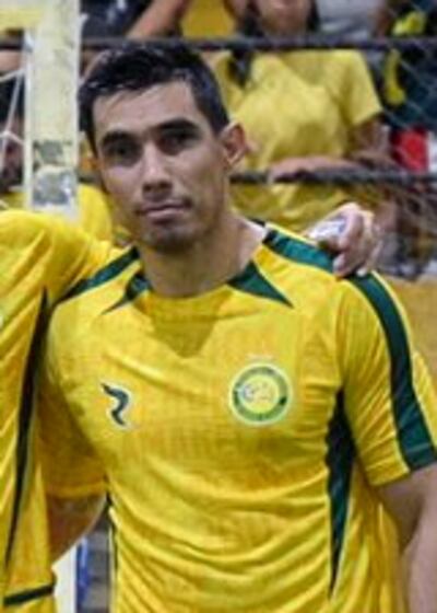 Rodolfo “Pitu” Román, jugador del Deportivo Atenas.