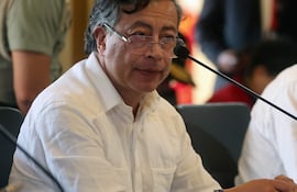 El presidente de Colombia, Gustavo Petro