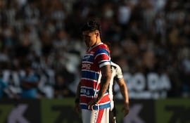 El delantero paraguayo, Adam Fernando Bareiro Gamarra (29 años) fue testigo presencial del descenso de Fortaleza del Brasileirão.