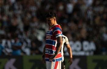 El delantero paraguayo, Adam Fernando Bareiro Gamarra (29 años) fue testigo presencial del descenso de Fortaleza del Brasileirão.